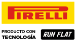 Logo Pirelli y tecnología Run Flat 