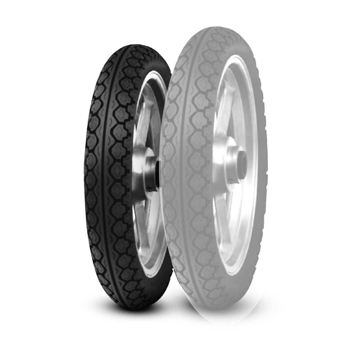 80/100-14M/C REINF 49L MT15F PIRELLI - Imagen 2