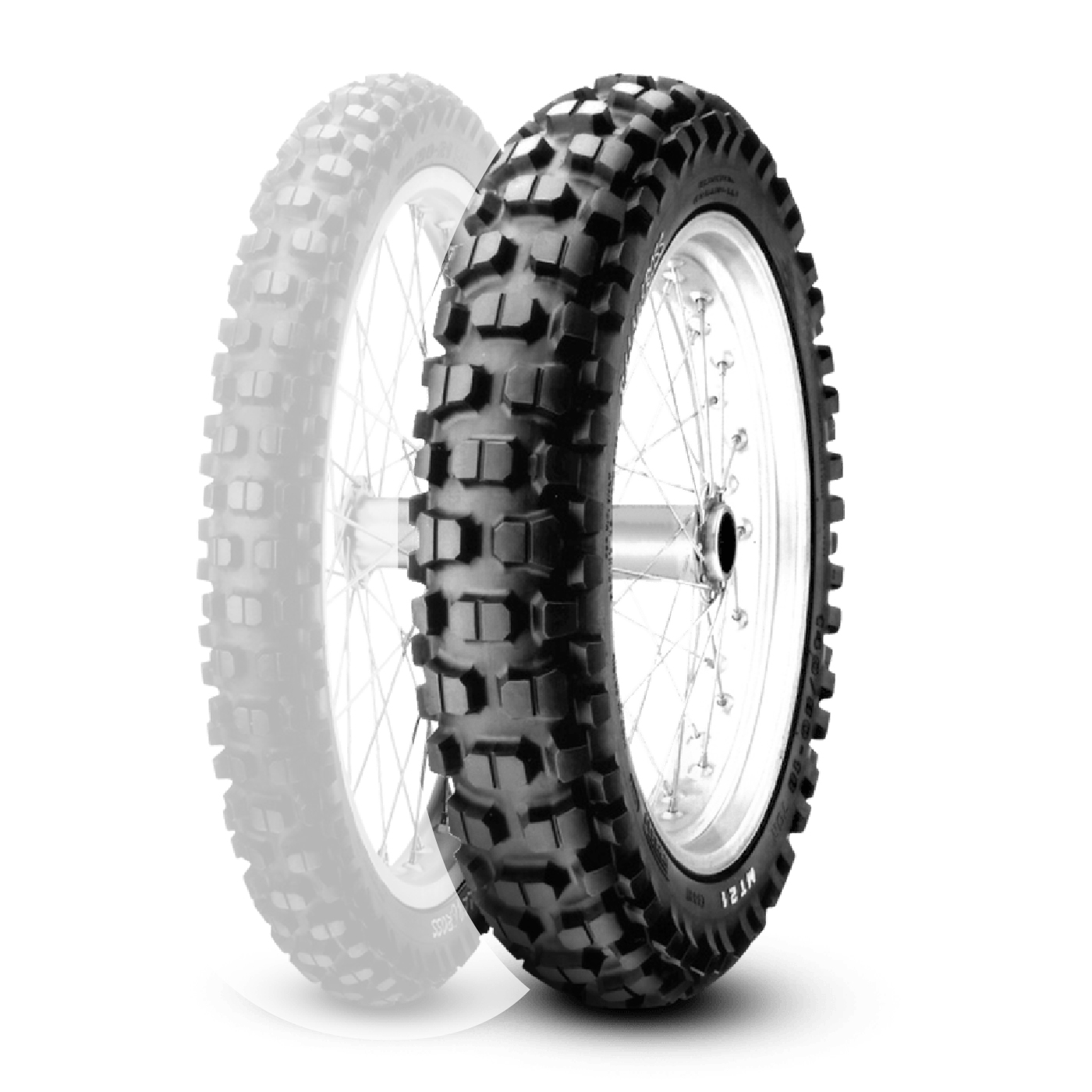 120/80-18M/C 62RM+S MT21-R RALLYCROSS PIRELLI - Imagen 2