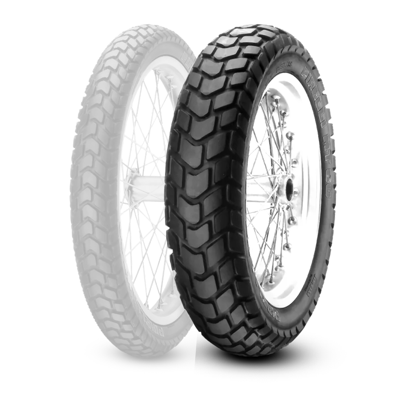 120/80-18M/CTL 62TMST MT60-R PIRELLI - Imagen 2
